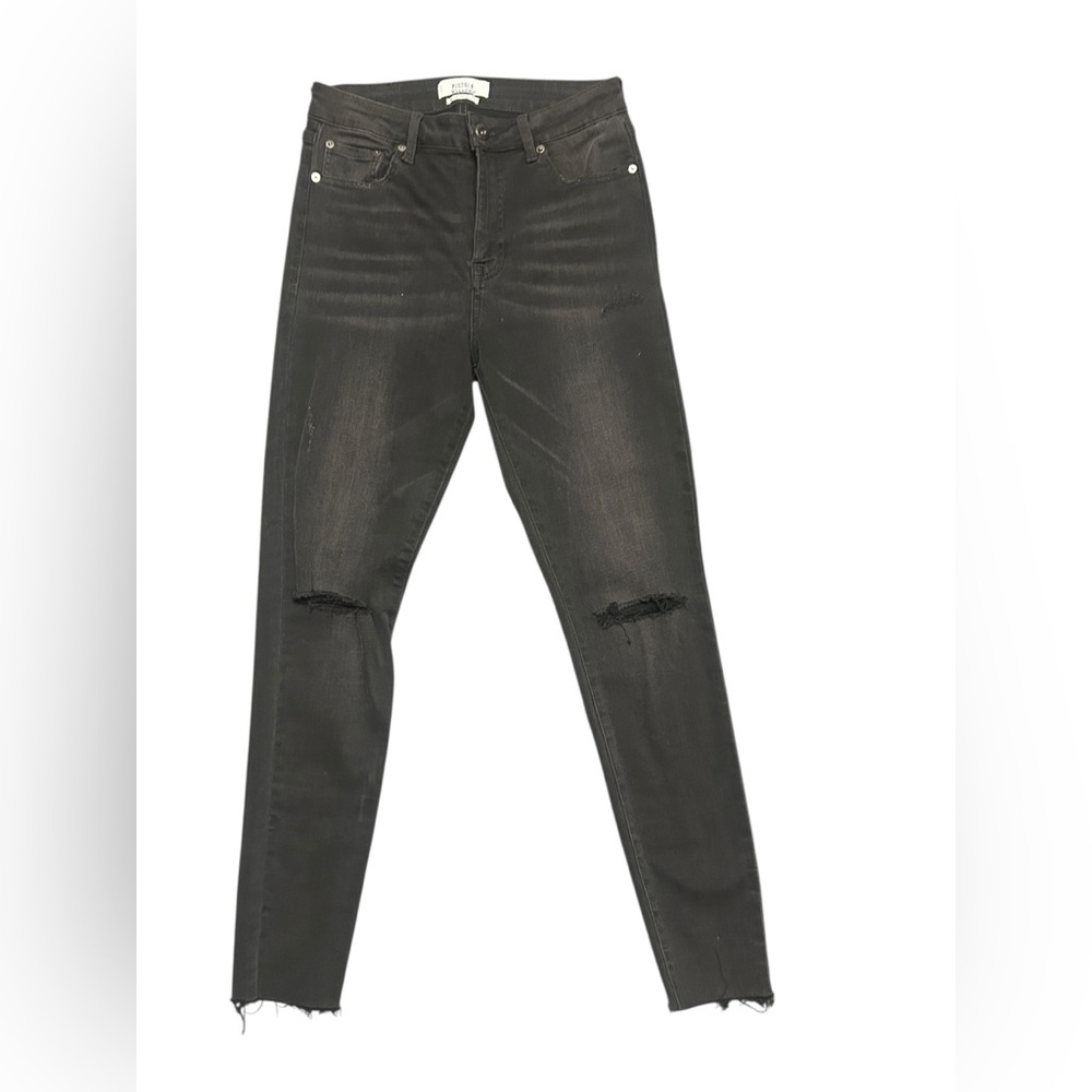 PISTOLA KEATON HIGH RISE STRAIGHT JEANS Size 28 Black color - Picture 9 of 10